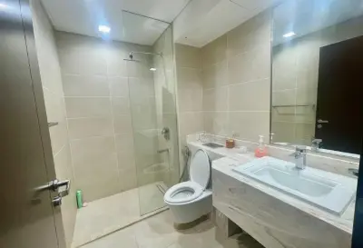 The Pearl | Furnished 1BR Chalet with Balcony & Beach Access