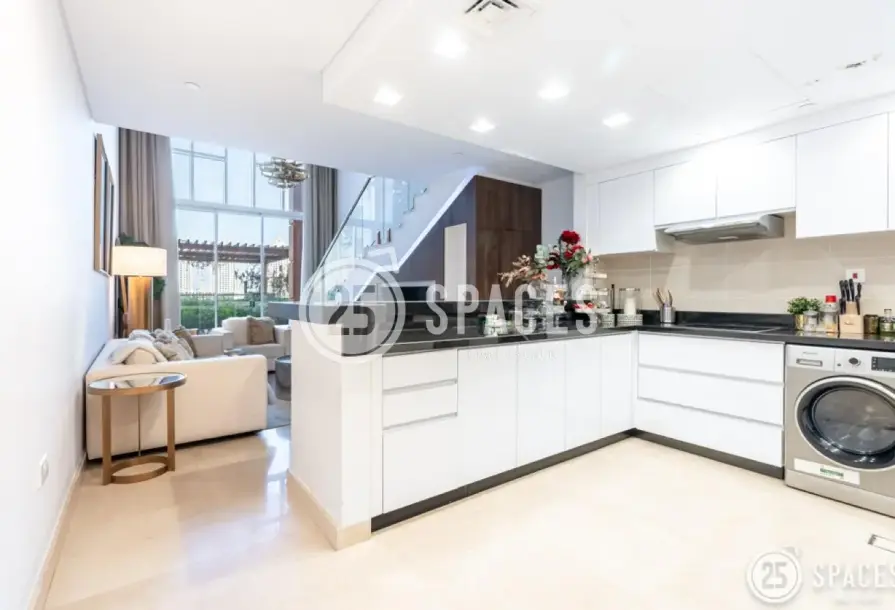 One-Bedroom Loft | Balcony with Garden View-9