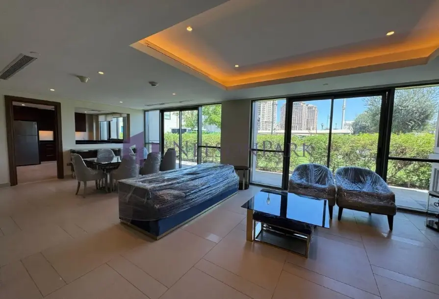 Abraj Bay | Furnished 2BR Duplex – Bills Included-0