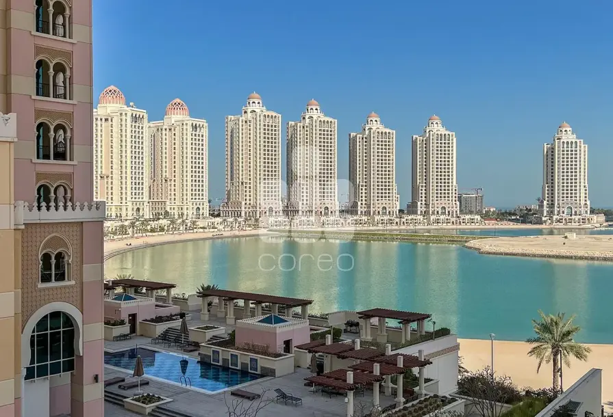 Darvesta | Semi-Furnished Studio with Beach View – Viva Bahriyah, The Pearl-1