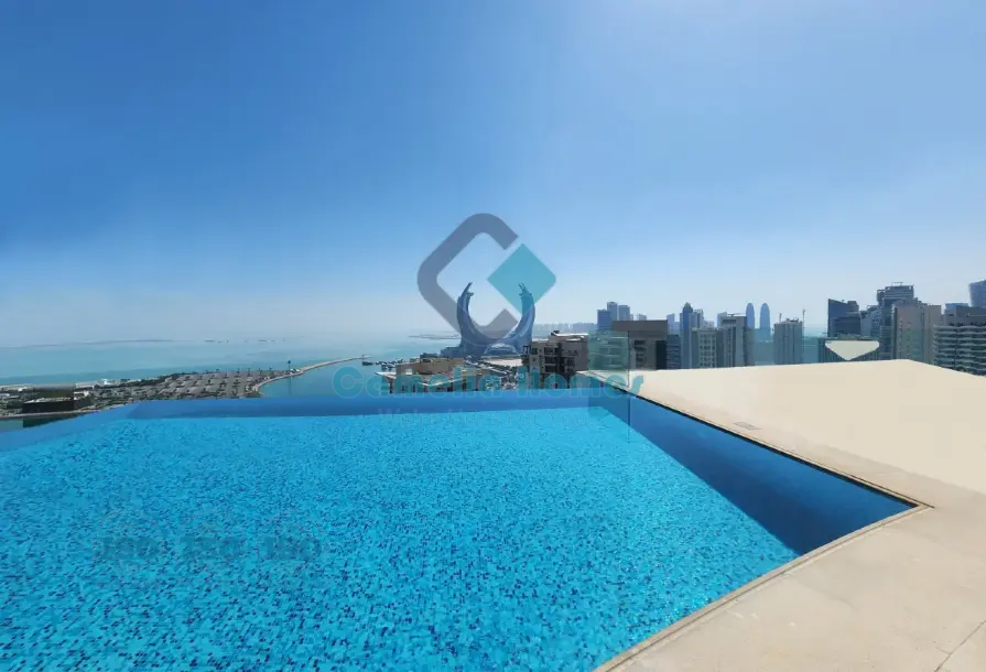 Brand New Furnished 1BR Duplex | All Bills Included | Lusail Marina-16