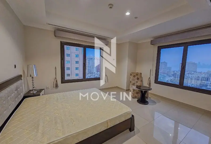 Darvesta | Furnished 2BR Marina View – Porto Arabia-8