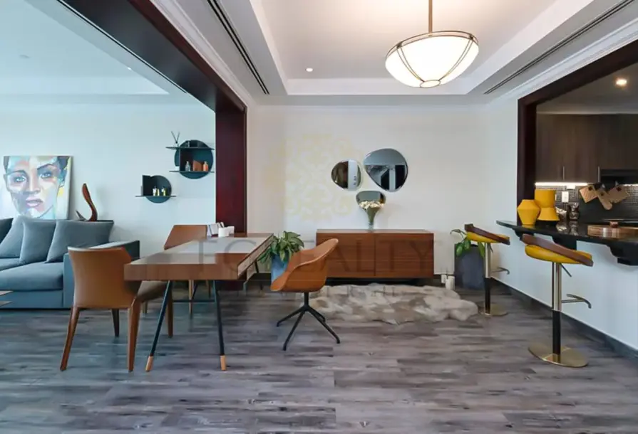 Marina View Townhouse | Stylish 1BR | Porto Arabia-6