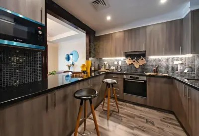 Marina View Townhouse | Stylish 1BR | Porto Arabia