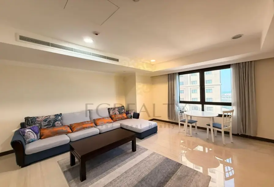 Spacious 1BR with Balcony | Porto Arabia-1