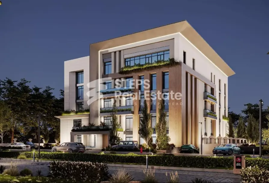 Luxury Duplex with Private Terrace | Fox Hills Lusail-0