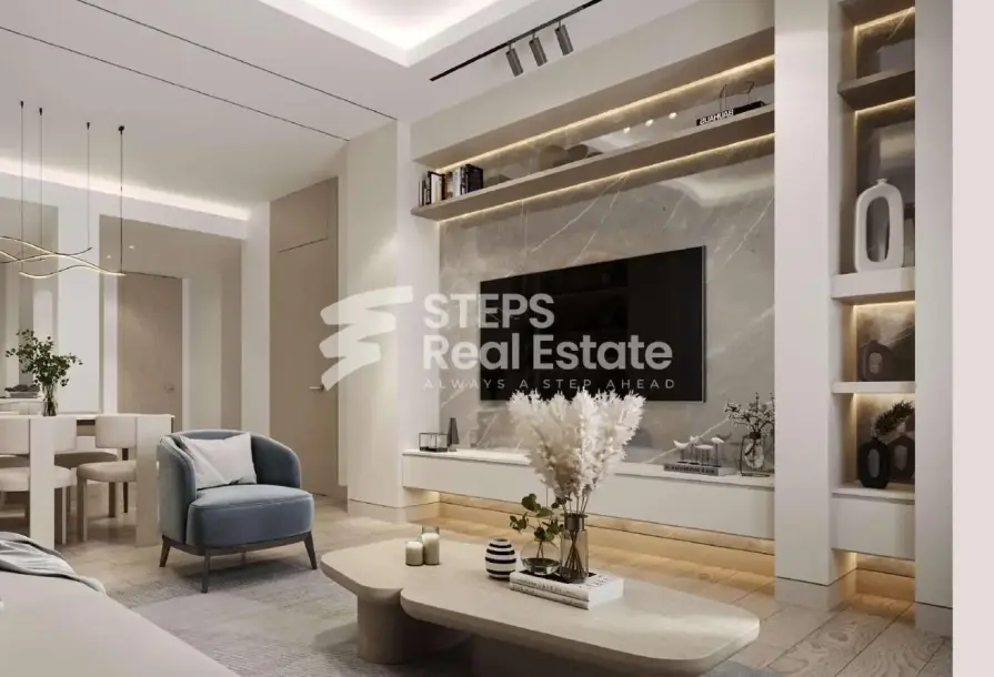 Luxury Duplex with Private Terrace | Fox Hills Lusail-2