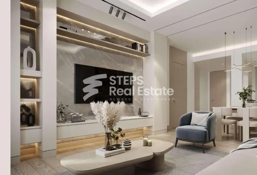 Luxury Duplex with Private Terrace | Fox Hills Lusail-3