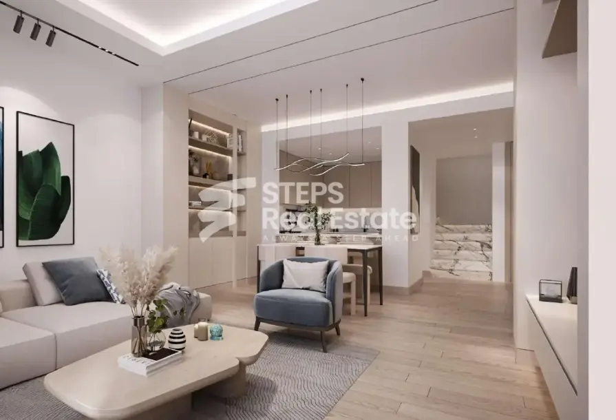 Luxury Duplex with Private Terrace | Fox Hills Lusail-4