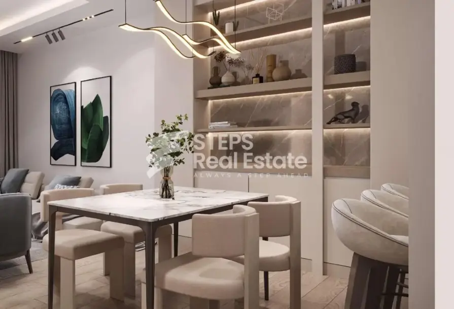 Luxury Duplex with Private Terrace | Fox Hills Lusail-5