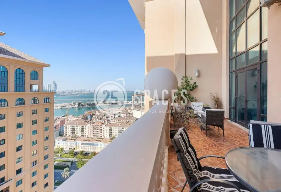 Renovated 1BR Marina View Apartment | Darvesta-0