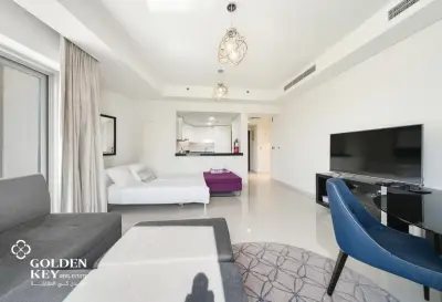 Furnished 1BR with Balcony | Lusail by Darvesta