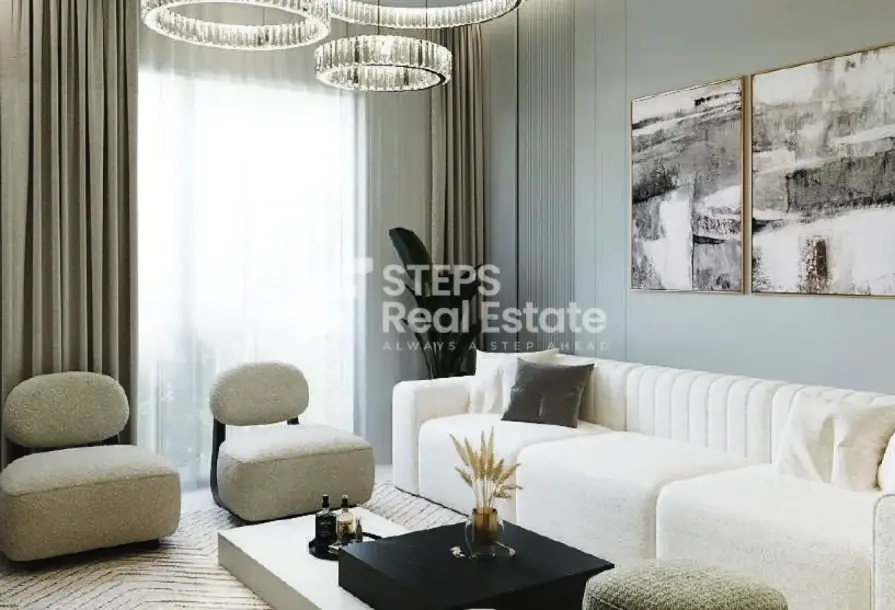 Darvesta Lusail Signature | Furnished 2-Master Bedroom Apartment-3