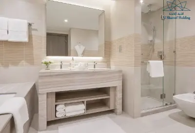 Abraj Bay 2BR + Laundry | Fully Furnished | Darvesta-3