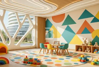 Darvesta Cartoon House Qetaifan | Branded Sea-View Residences