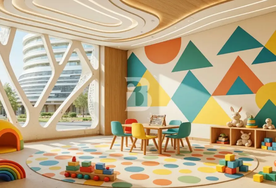 Darvesta Cartoon House Qetaifan | Branded Sea-View Residences-8