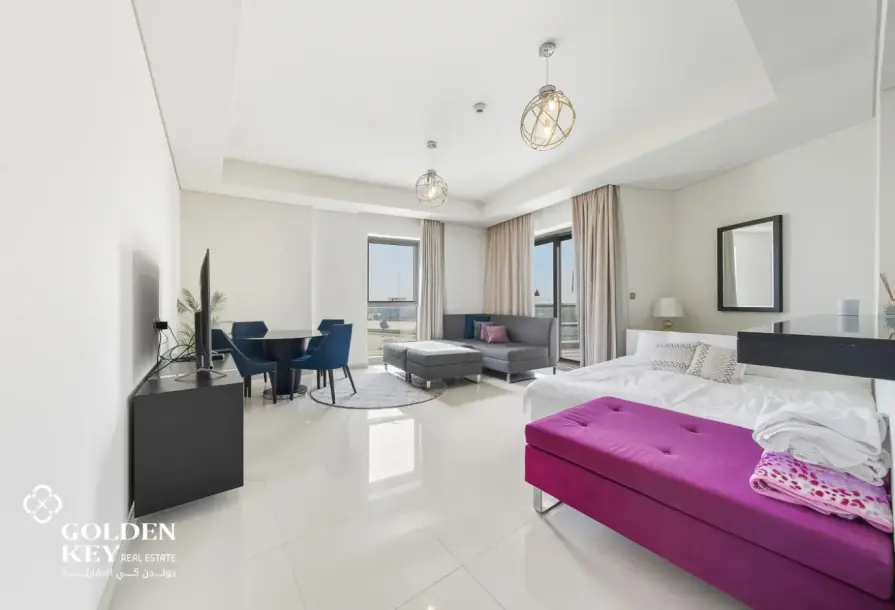 Furnished 1BR with Balcony | Lusail by Darvesta-9